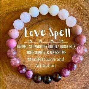 NEW-“Love Spell” Stone Bracelet